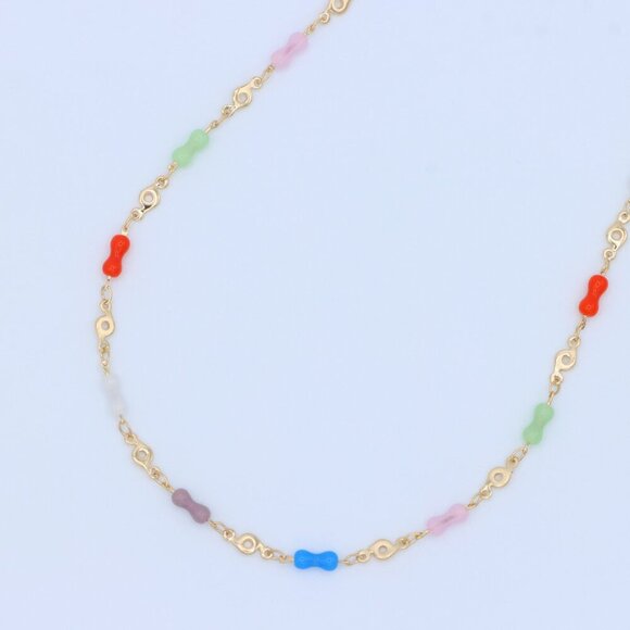 Minimalist Necklace Chain, Elegant Jewelry for Women & Girls | MLCRC1150 - Picture 3 of 10